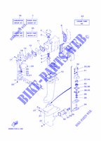 REPAIR KIT  for Yamaha 6C Manual Starter, Tiller Handle, Manual Tilt, Pre-Mixing, Shaft 20