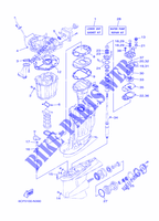 REPAIR KIT 2 for Yamaha F250D Electric Starter, Remote Control, Power Trim & Tilt, Shaft 25