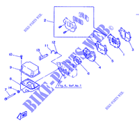 INTAKE for Yamaha 8C 2 Stroke, Manual Starter, Tiller Handle, Manual Tilt 1987