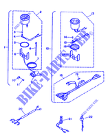 OPTIONAL PARTS 2 for Yamaha 8C 2 Stroke, Manual Starter, Tiller Handle, Manual Tilt 1987