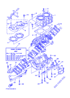 CYLINDER / CRANKCASE for Yamaha SJ700B-B  2003