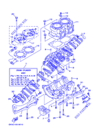 CYLINDER / CRANKCASE for Yamaha WB760X 1999
