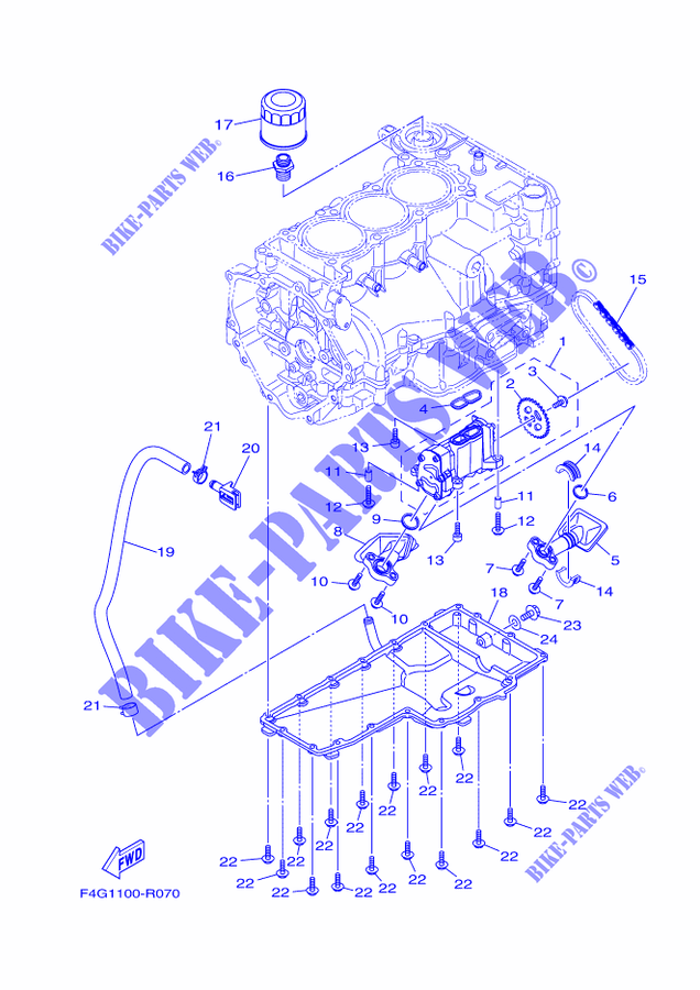 OIL PUMP for Yamaha VX DELUXE 2018
