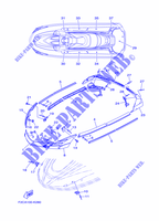 GUNWALE & MAT for Yamaha GX1800A-L 2012