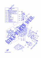 CYLINDER / CRANKCASE 1 for Yamaha F15C Manual Starter, Tiller Handle, Manual Tilt, Shaft 20