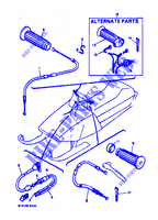 CONTROL CABLE for Yamaha PHAZER 1988