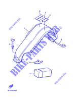 GUARD & LUGGAGE BOX for Yamaha PHAZER DELUXE_ELEC START 1989