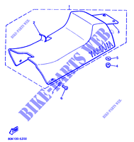 SEAT for Yamaha PHAZER DELUXE_ELEC START 1989