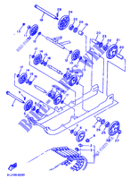 TRACK SUSPENSION 1 for Yamaha PHAZER DELUXE_ELEC START 1989