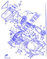 AIR SHROUD & FAN for Yamaha PHAZER II 1990