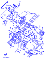 AIR SHROUD & FAN for Yamaha PHAZER II ST 1995