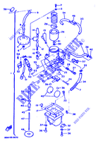 CARBURETOR for Yamaha EXCITER II_ELEC START 1989