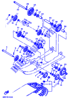 TRACK SUSPENSION 1 for Yamaha EXCITER II_ELEC START 1989