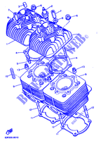 CYLINDER HEAD  for Yamaha VIKING 1988
