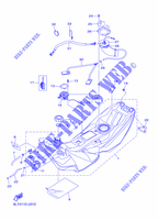 FUEL TANK for Yamaha SIDEWINDER X-TX SE 146 2020
