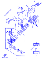 REPAIR KIT 1 for Yamaha 15F 2 Stroke, Manual Starter, Tiller Handle, Manual Tilt 1996
