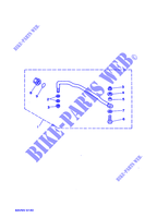 STEERING ATTACHMENT for Yamaha 15F 2 Stroke, Manual Starter, Tiller Handle, Manual Tilt 1996