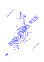 CASING for Yamaha F6A 4 Stroke, Manual Starter, Tiller Handle, Manual Tilt 2008