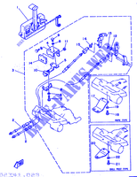 REMOTE CONTROL for Yamaha F8B 4 Stroke, Manual Start 1989