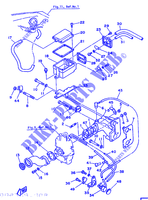 INTAKE for Yamaha F8B 4 Stroke, Manual Start 1986