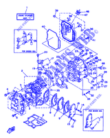 CYLINDER / CRANKCASE for Yamaha F9.9A 4 Stroke 1996