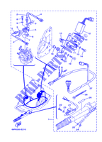 OPTIONAL PARTS for Yamaha 25B Manual Starter, Tiller Handle, Manual Tilt, Pre-Mixing, Shaft 15