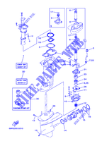 REPAIR KIT 2 for Yamaha 25B Manual Starter, Tilller Handle, Manual Tilt, Pre-Mixing, Shaft 15