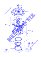 GENERATOR for Yamaha 30H Manual Starter, Tiller Handle, Manual Tilt, Pre-Mixing, Shaft 15
