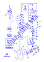 REPAIR KIT 2 for Yamaha E25B Enduro, Manual Starter, Tilller Handle, Manual Trim & Tilt, Pre-Mixing, Shaft 20