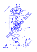 GENERATOR for Yamaha E25B Manual Starter, Tiller Handle, Manutl Tilt, Pre-Mixing Fuel and oil 2008
