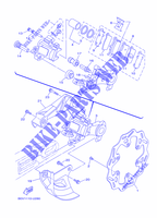 REAR BRAKE CALIPER for Yamaha YZ 125 X 2020