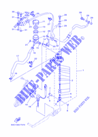 REAR BRAKE MASTER CYLINDER for Yamaha MT-07 ABS 2020