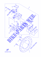 REAR BRAKE CALIPER for Yamaha MT-25 2020