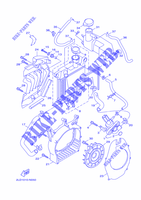 RADIATOR / HOSES for Yamaha MAJESTY S 125 2014