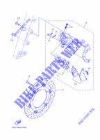 FRONT BRAKE CALIPER for Yamaha YZF-R3 2022