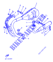 EXHAUST for Yamaha PW50 1993