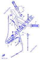 HANDLEBAR & CABLES for Yamaha PW80 1997