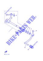 GEAR SHIFT SHAFT / LEVER for Yamaha PW80 2005
