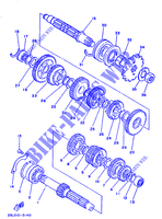 TRANSMISSION for Yamaha RD350LC 1986