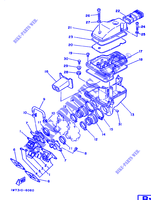 INTAKE for Yamaha RD350LC 1986