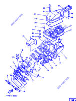 INTAKE for Yamaha RD350LC 1988