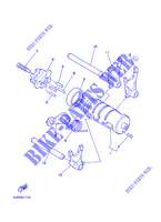 GEAR SHIFT SELECTOR DRUM / FORKS for Yamaha SR125 1999