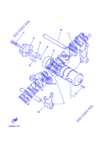 GEAR SHIFT SELECTOR DRUM / FORKS for Yamaha SR125 2000