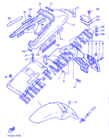 FENDER for Yamaha SRX600 1986