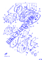 COVER   ENGINE 1 for Yamaha SRX600 1986