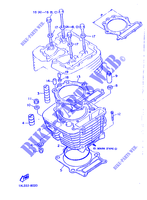 CYLINDER for Yamaha SRX600H (33.1KW 1987
