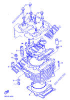 CYLINDER for Yamaha SRX600N (20.0KW 1986