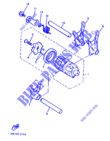 GEAR SHIFT SELECTOR DRUM / FORKS for Yamaha SRX600N (20.0KW 1987