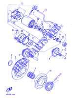 STARTER CLUTCH for Yamaha SZR660 1995