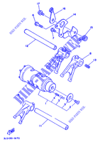GEAR SHIFT SELECTOR DRUM / FORKS for Yamaha TDM850 1991
